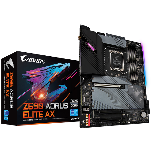 Placa de baza Gigabyte Z690 AORUS ELITE D4, LGA 1700