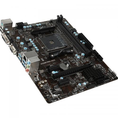 Placa de baza MSI A320M PRO-VD/S, AMD A320, Socket AM4, mATX