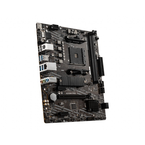 Placa de baza MSI A520M PRO, AMD A520, socket AM4, mATX