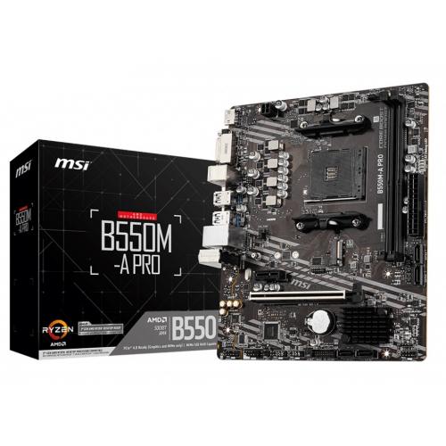 Placa de baza MSI B550-A PRO, Socket AM4