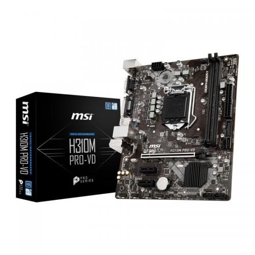 Placa de baza MSI H310M PRO-VD, Socket 1151