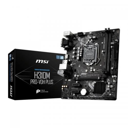 Placa de baza MSI H310M PRO-VDH PLUS, Socket 1151