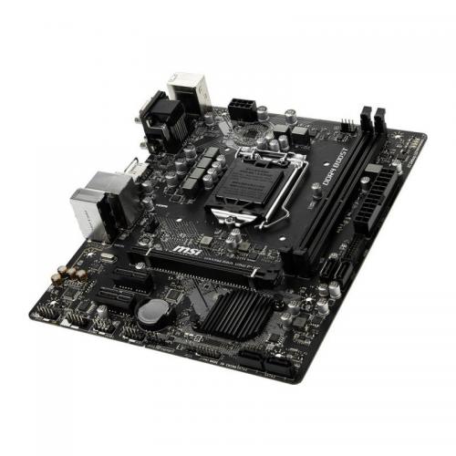 Placa de baza MSI H310M PRO-VDH PLUS, Intel H310, Socket 1151 v2, mATX