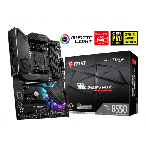 Placa de baza MSI MPG B550 GAMING PLUS, Socket AM4