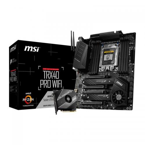 Placa de baza MSI TRX40 PRO 10G, Socket sTRX4