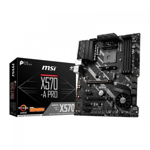 Placa de baza MSI X570-A PRO, socket AM4