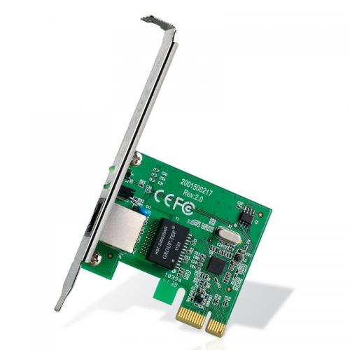 Placa de retea TP-Link, PCI-E,  32bit,  Gigabit, Realtek RTL8168B, Auto MDI/MDIX