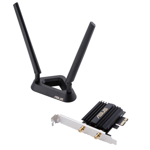 Placa de retea wireless Asus PCE-AX58BT, PCI Express x1