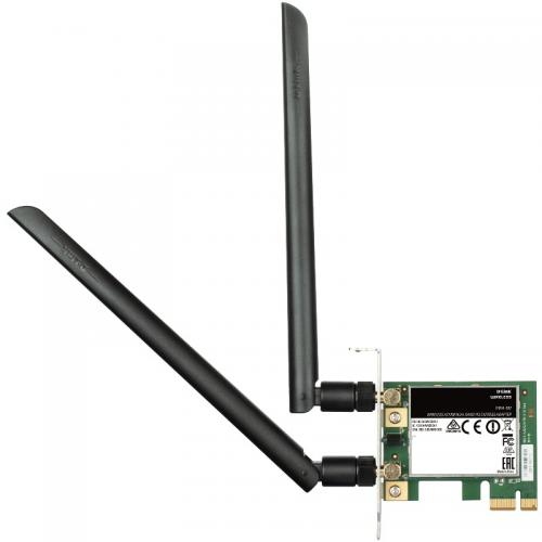 Placa de retea wireless DLink DWA-582, PCI Express x1