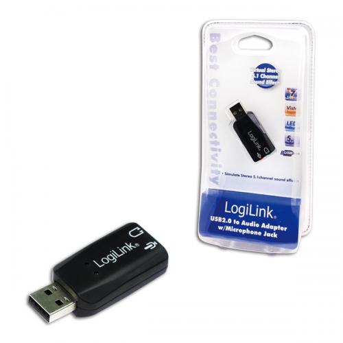 Placa de sunet Logilink USB Virtual 3D UA0053