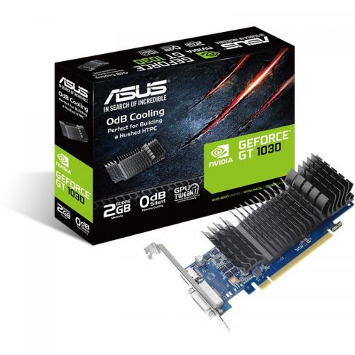 Placa video Asus nVidia GeForce GT 1030 SL BRK 2GB, DDR5, 64bit