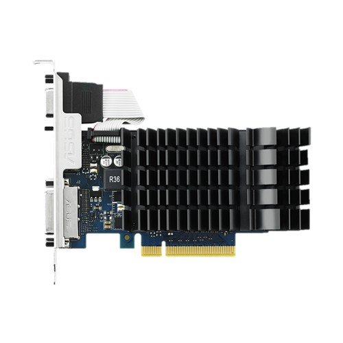 Placa Video Asus nVidia GeForce GT730 Silent 2GB, GDDR3, 64bit, Low Profile Bracket