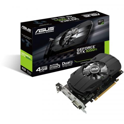 Placa video ASUS GeForce GTX 1050 Ti Phoenix, 4GB GDDR5, 128-bit