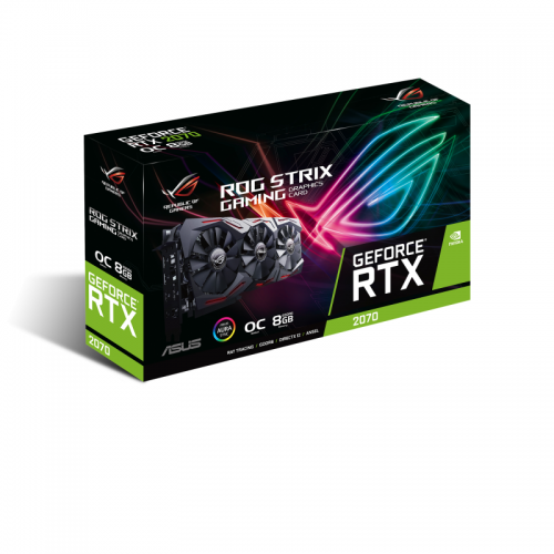 Placa video ASUS nVidia GeForce RTX 2070 STRIX GAMING A8G 8GB, GDDR6, 256bit