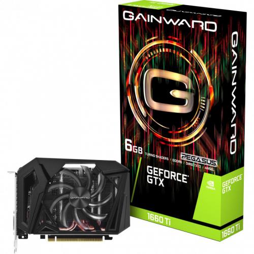 Placa video Gainward GeForce GTX 1660 Ti Pegasus 6GB GDDR6 192-bit