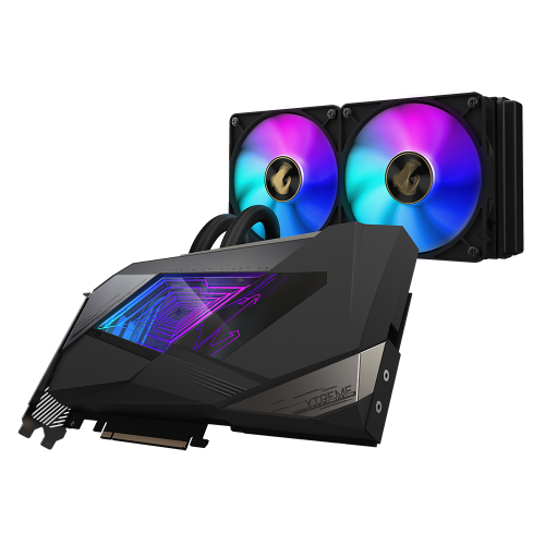 Placa video Gigabyte AORUS nVidia GeForce RTX 3090 XTREME WATERFORCE 24GB, GDDR6X, 384bit
