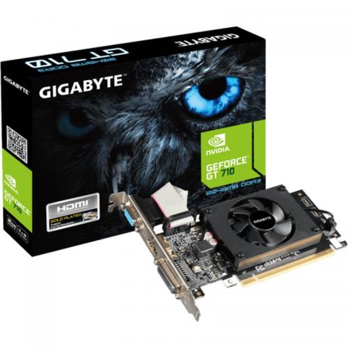 Placa video GIGABYTE GeForce® GT 710, 2GB DDR3, 64-bit