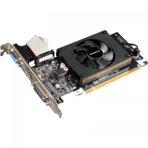 Placa video Gigabyte nVidia GeForce GT 710 Low Profile 2GB, GDDR3, 64bit