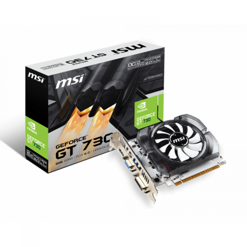 Placa video MSI NVIDIA GeForce GT 730, 2GB DDR3, 64bit