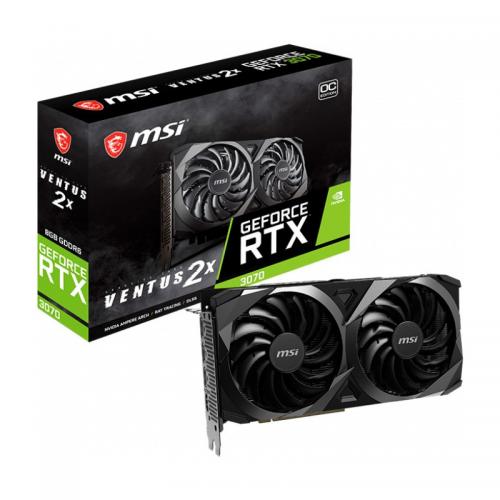 Placa video MSI nVidia GeForce RTX 3070 VENTUS 2X OC 8GB, GDDR6, 256bit