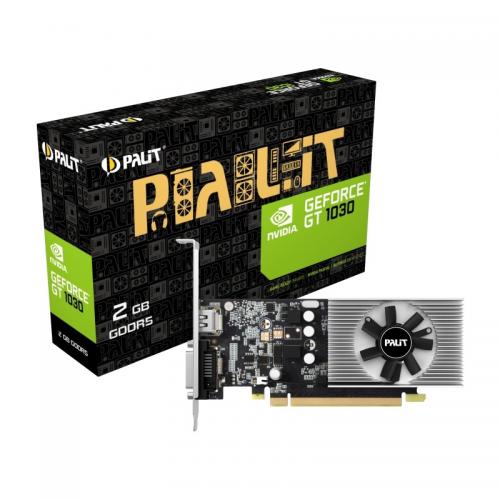 Placa video PALIT GeForce GT 1030, 2GB GDDR5, 64-bit