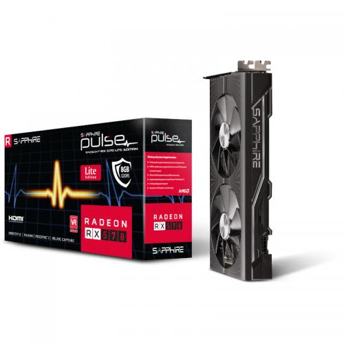 Placa video Sapphire Radeon RX 570, 8GB, GDDR5, 256bit