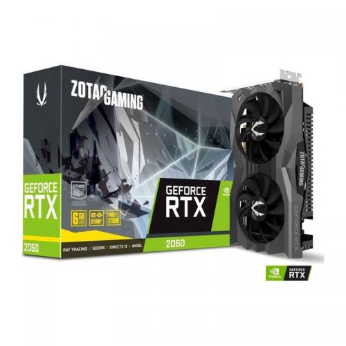 Placa video Zotac NvIDIA GeForce RTX 2060 GAMING 6GB, GDDR6, 192bit