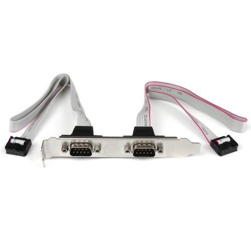 Adaptor Startech PLATE9M2P16, IDC - 2x Serial