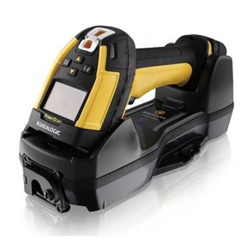 Cititor de coduri de bare Datalogic PowerScan PM9600 PM9600-DHP433RBK20, 2D, 433MHz, Black-Yellow