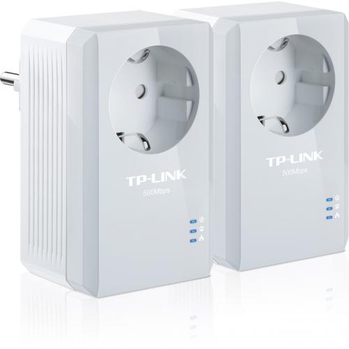 PowerLine TP-Link TL-PA4010P, White, 2 bucati
