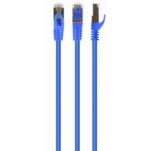 Patchcord Gembird PP6A-LSZHCU-B-10M, Cat. 6A, S/FTP, 10m, Blue