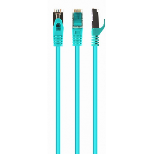 Patch Cord Gembird PP6A-LSZHCU-G-30M, Cat6a, S/FTP, 30m, Green