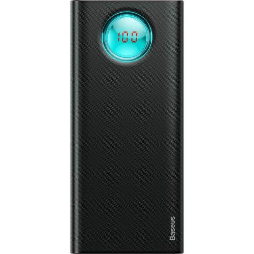 Baterie Portabila Baseus Amblight, 20000 mAh, 2x USB, 1x USB-C, 1x MicroUSB, 1x Lightning, Black