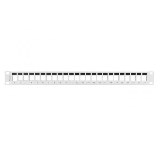 Patch Panel Lanberg PPKS-1024-S, 1U, 19inch, White