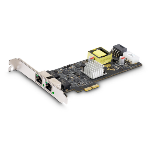Placa de retea Startech PR22GIP-NETWORK-CARD, PCI Express x2, 2 x RJ45