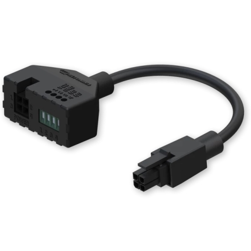 Cablu Teltonika PR5MEC21, 4Pin - 4Pin, 0.1 m, Black 