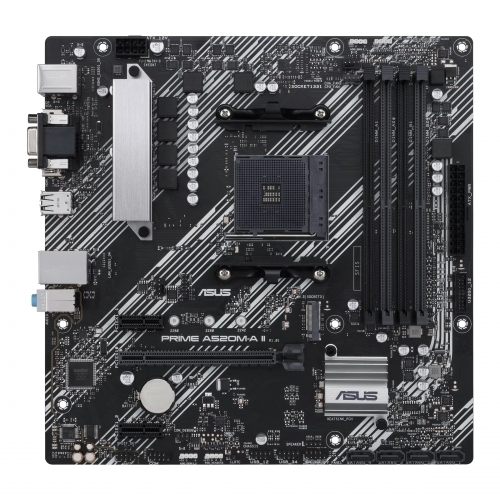 Placa de baza ASUS PRIME A520M-A II/CSM, AMD A520, Socket AM4, mATX