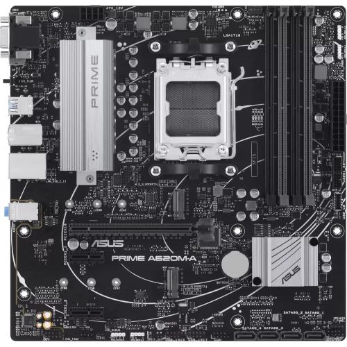 Placa de baza ASUS PRIME A620M-A-CSM, AMD A620, Socket AM5, mATX