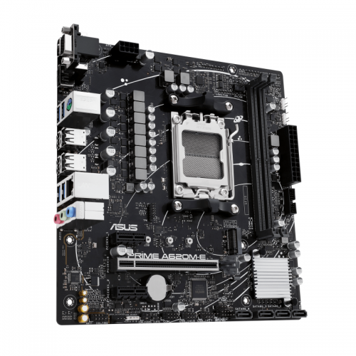 Placa de baza ASUS PRIME A620M-E-CSM, AMD A620, Socket AM5, mATX