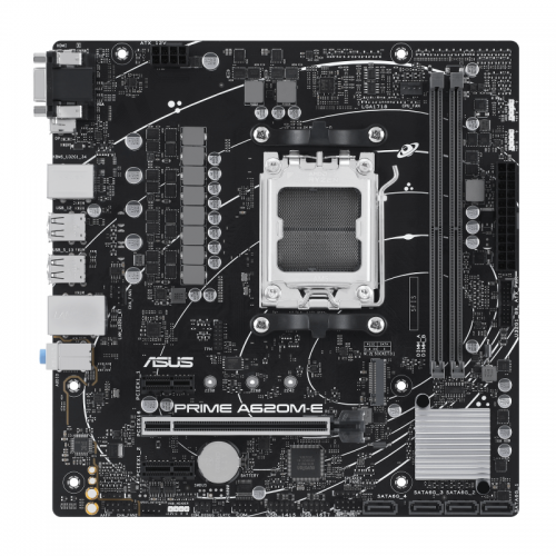 Placa de baza ASUS PRIME A620M-E-CSM, AMD A620, Socket AM5, mATX