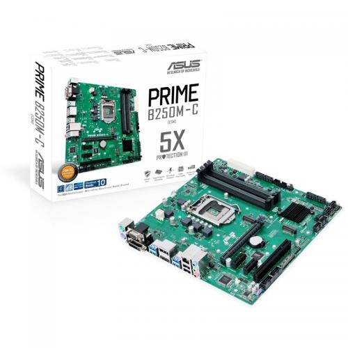 Placa de baza ASUS PRIME B250M-C, Intel B250, Socket 1151, mATX