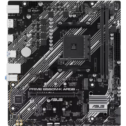 Placa de baza ASUS PRIME B550M-K ARGB, AMD B550, socket AM4, mATX