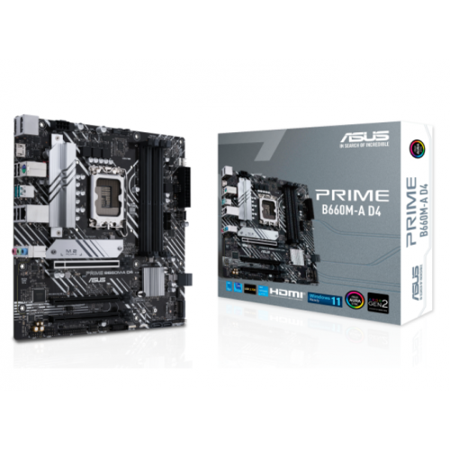 Placa de baza Asus PRIME B660M-A D4  Intel® B660, LGA 1700