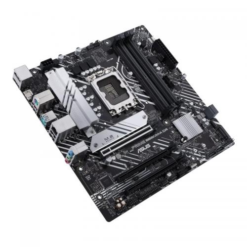 Placa de baza Asus PRIME B660M-A D4, Intel B660, Socket 1700, mATX