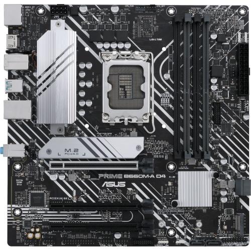 Placa de baza Asus PRIME B660M-A D4-CSM, Intel B660, Socket 1700, mATX