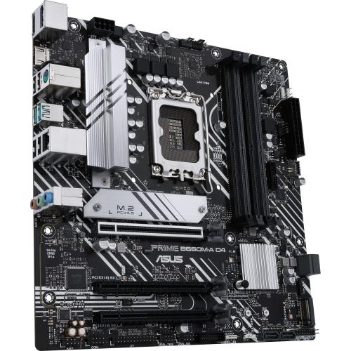 Placa de baza Asus PRIME B660M-A D4-CSM, Intel B660, Socket 1700, mATX