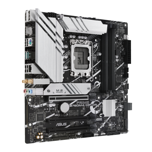 Placa de baza ASUS PRIME B760M-A WIFI D4, Intel B760, Socket 1700, mATX