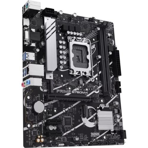 Placa de baza ASUS PRIME B760M-K, Intel B760, Socket 1700, mATX