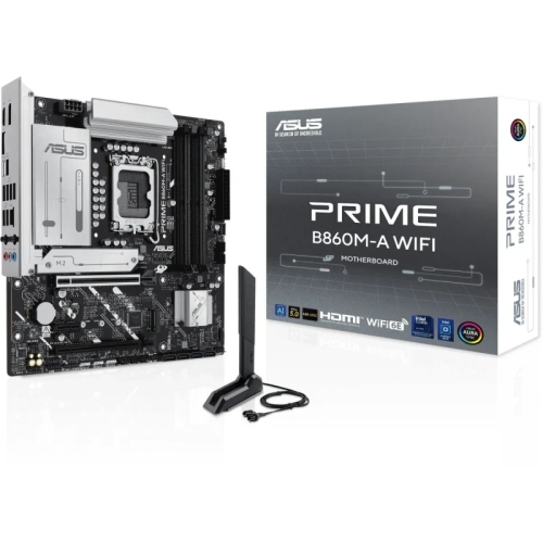 Placa de baza ASUS PRIME B860M-A WIFI, Intel B860, Socket 1851, mATX