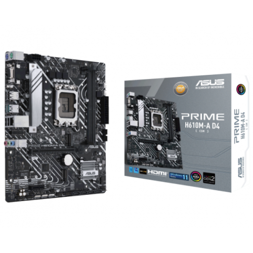 Placa de baza Asus PRIME H610M-A D4-CSM, LGA 1700